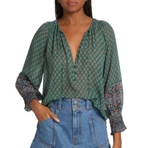 NWT Veronica Beard Amato Top in Size 6